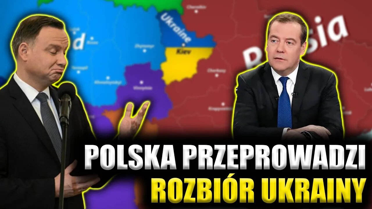 Polska przeprowadzi ROZBIÓR Ukrainy! Zaprezentowano mapę PODZIAŁU na Polskę, Węgry, Rumunię i Rosję