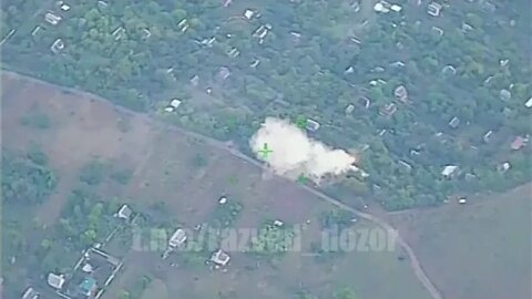 Precise artillery fire destroyed the stronghold of foreign mercenaries near Kharkov