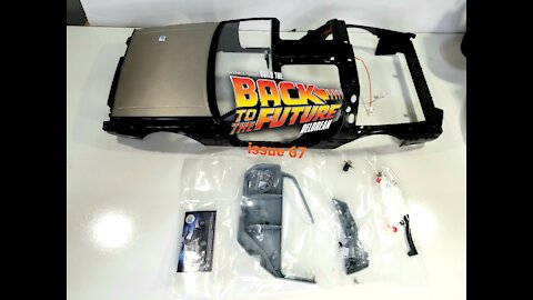 eaglemoss build the delorean issue 67 door panel