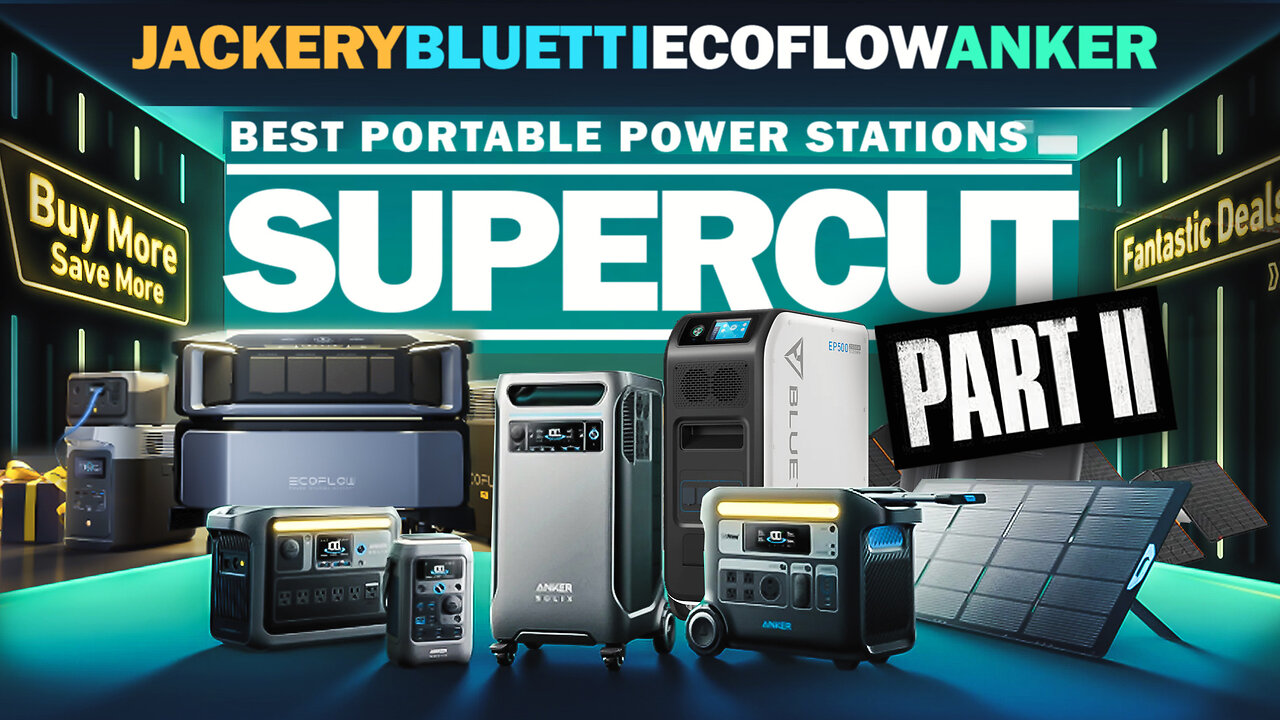 Anker, Bluetti, Ecoflow & Jackery - Black Friday Deals EXTENDED?!! Best Solar Portable Power Station