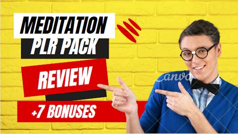 Meditation PLR Pack Review ||Bonuses || Honest Reviews || all reviews 24