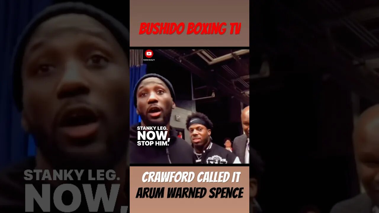 Terence Crawford Called It Back In 2018!