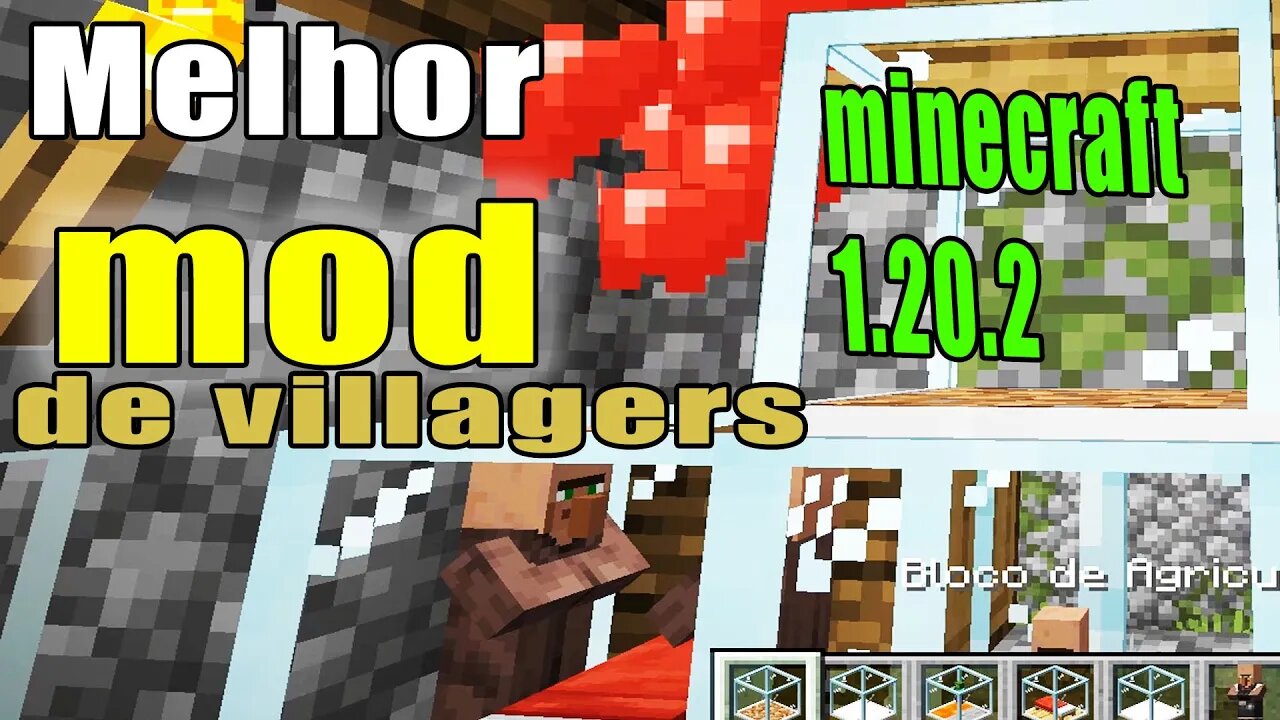 Melhor mod de villagers minecraft 1.20.2 pare de sofrer com villagers