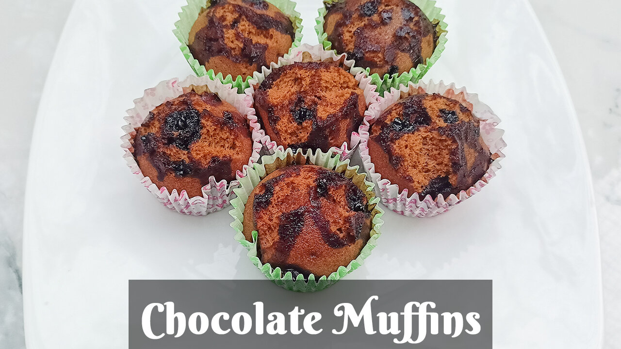 Chocolate Muffins | ওভেন ছাড়া তৈরী চকোলেট মাফিন | Chocolate Muffins Without Oven