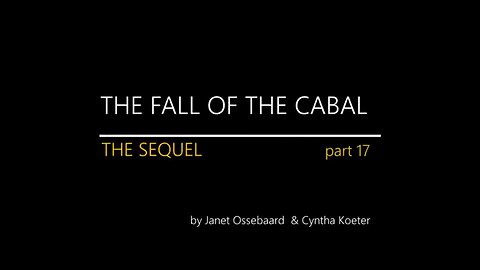 THE SEQUEL TO THE FALL OF THE CABAL - Part 17: Depopulation