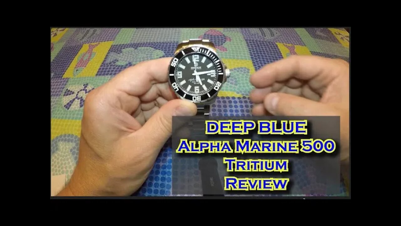 DEEP BLUE Alpha Marine 500 Tritium Review