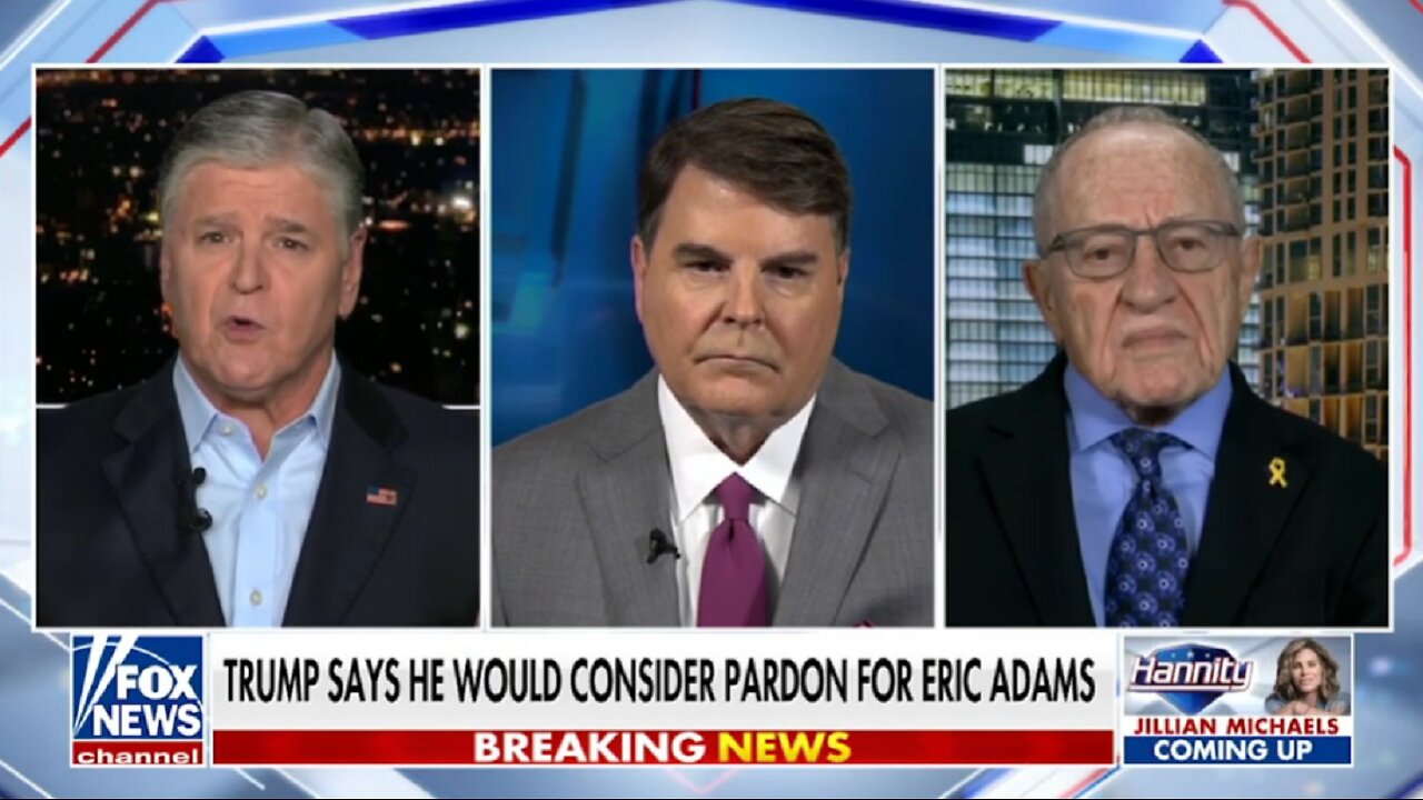 TRUMP WOULD CONSIDER A PARDON FOR ERIC ADAMS