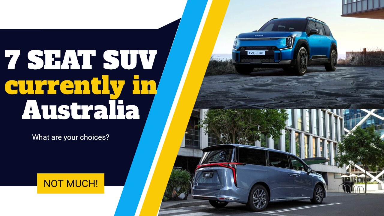 7 seat EV People Movers in Australia