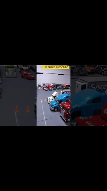 New Things and I Moved Some Trucks Around Truck Stop and Heavy Equipment Yard Diecast 1/64 Diorama