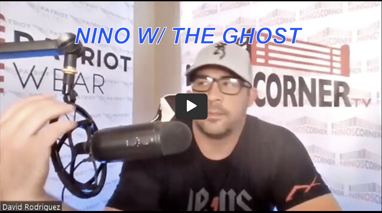 David Nino Rodriguez W/ THE GHOST - "Controlling Human Capital" IT IS DARKEST B4 THE DAWN THX SGANON