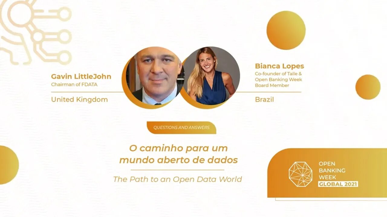 O caminho para um mundo aberto de dados Gavin LittleJohn, Bianca Lopes