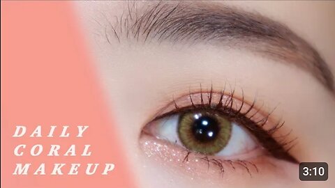 누구에게나 찰떡 데일리 코랄 메이크업✨ _ Daily Coral Makeup✨