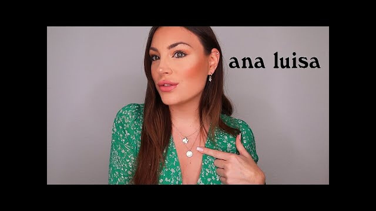 LUXURY SUMMER JEWELRY HAUL | Ana Luisa Jewelry Review