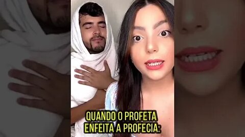 Quando o Profeta Enfeita a Profecia #shorts