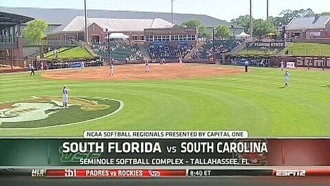 2014 Softball - Tallahassee (FL) Regional - Game 1