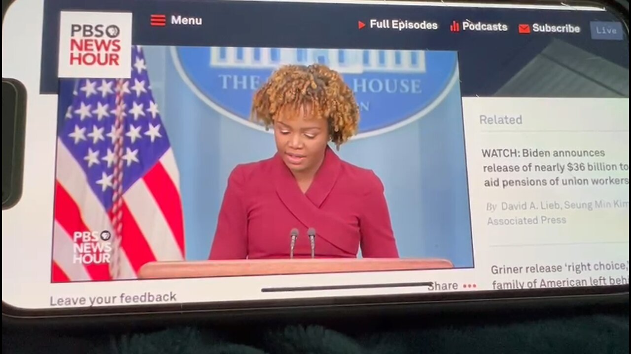 Whitehouse admits Griner is a male.