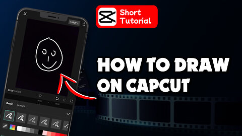 How to draw on capcut