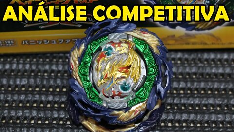 Metanálise: B-185 Vanish Fafnir .Tp.Kc-3 + F-Gear | Análise Competitiva Beyblade Burst