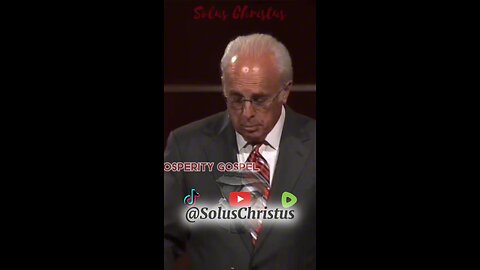 A Horrendous Gospel | John MacArthur #johnmacarthur #prosperitygospel #falsechurch #wolves #shorts