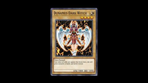 Yu Gi Oh! Dunames Dark Witch