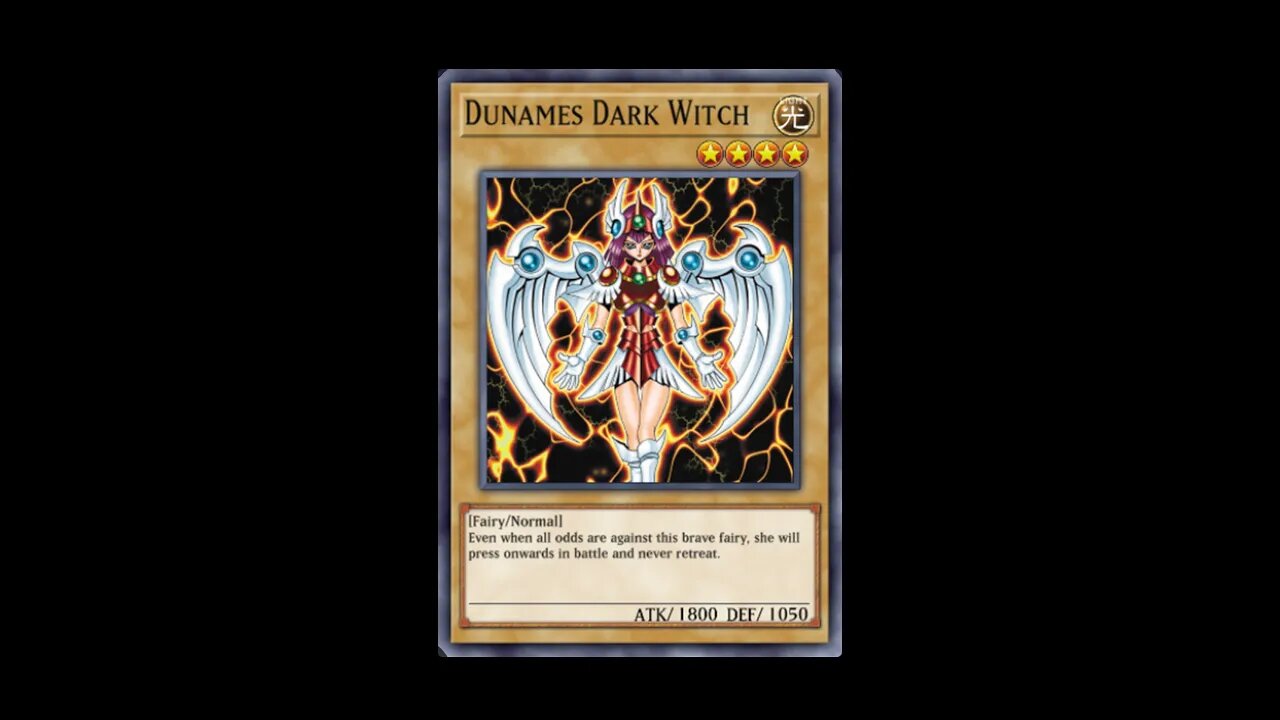 Yu Gi Oh! Dunames Dark Witch