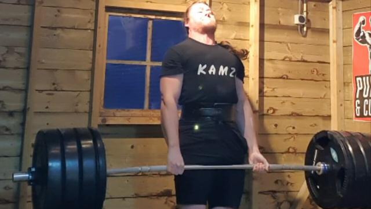 SUPER EASY 190 KGS DEADLIFT HEAVY SINGLE FASTEST IT'S EVER MOVED!