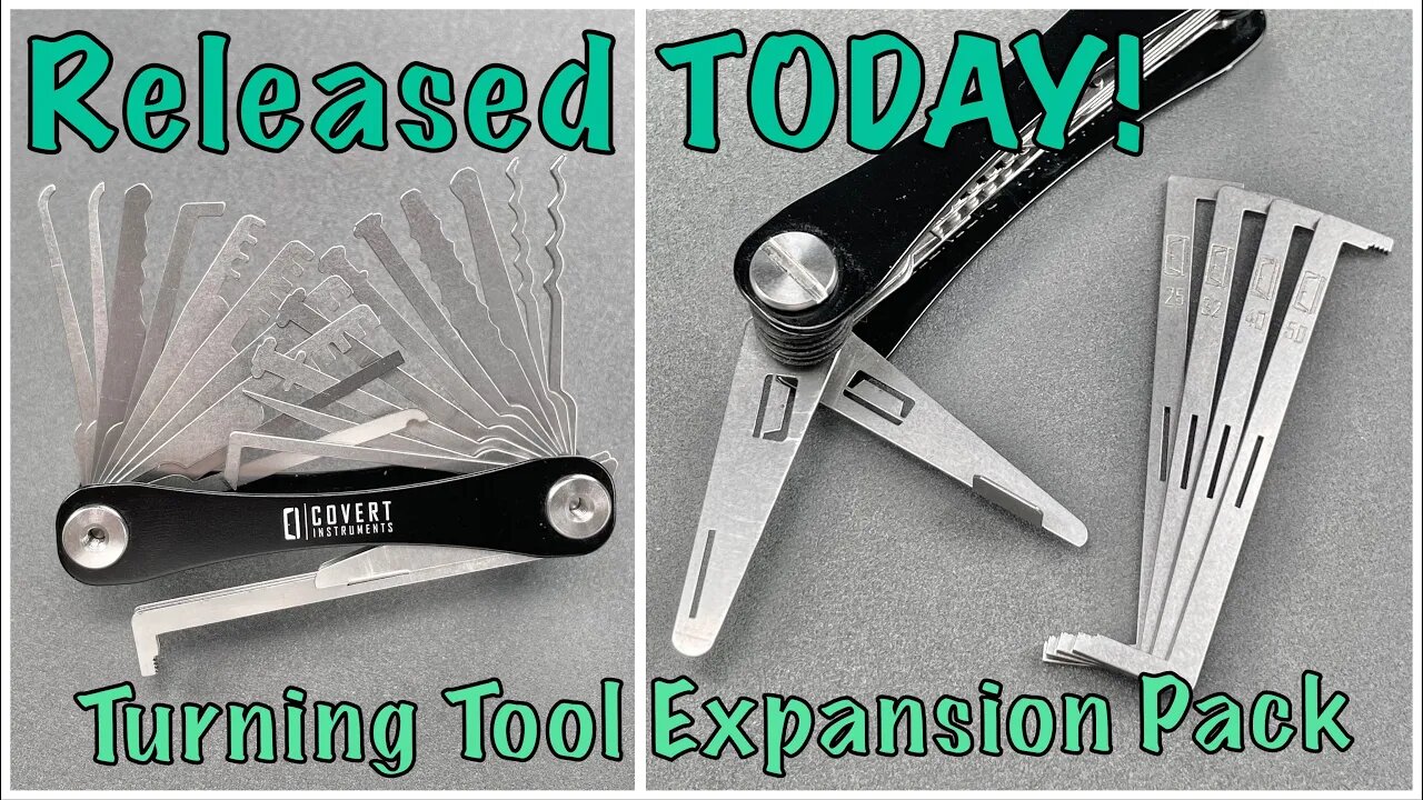 [1366] Assembling the Covert Companion Turning Tool Expansion Pack!