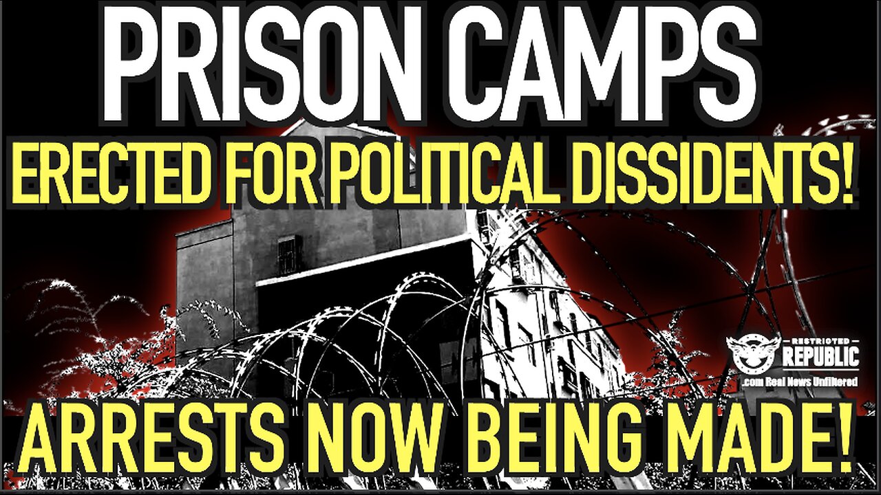 ALERT! Prison Camps Erected For Political Dissidents! Arrests Now Being Made In Venezuela!