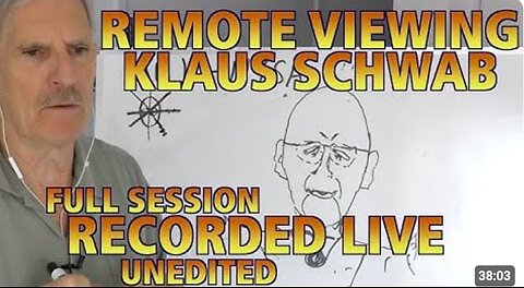 Remote Viewing Klaus Schwab: Full Video Unedited