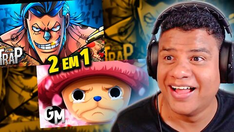 (ISSO FICOU SHOW DE +) FRAKY & CHOPPER (One Piece)| React Anime Pro