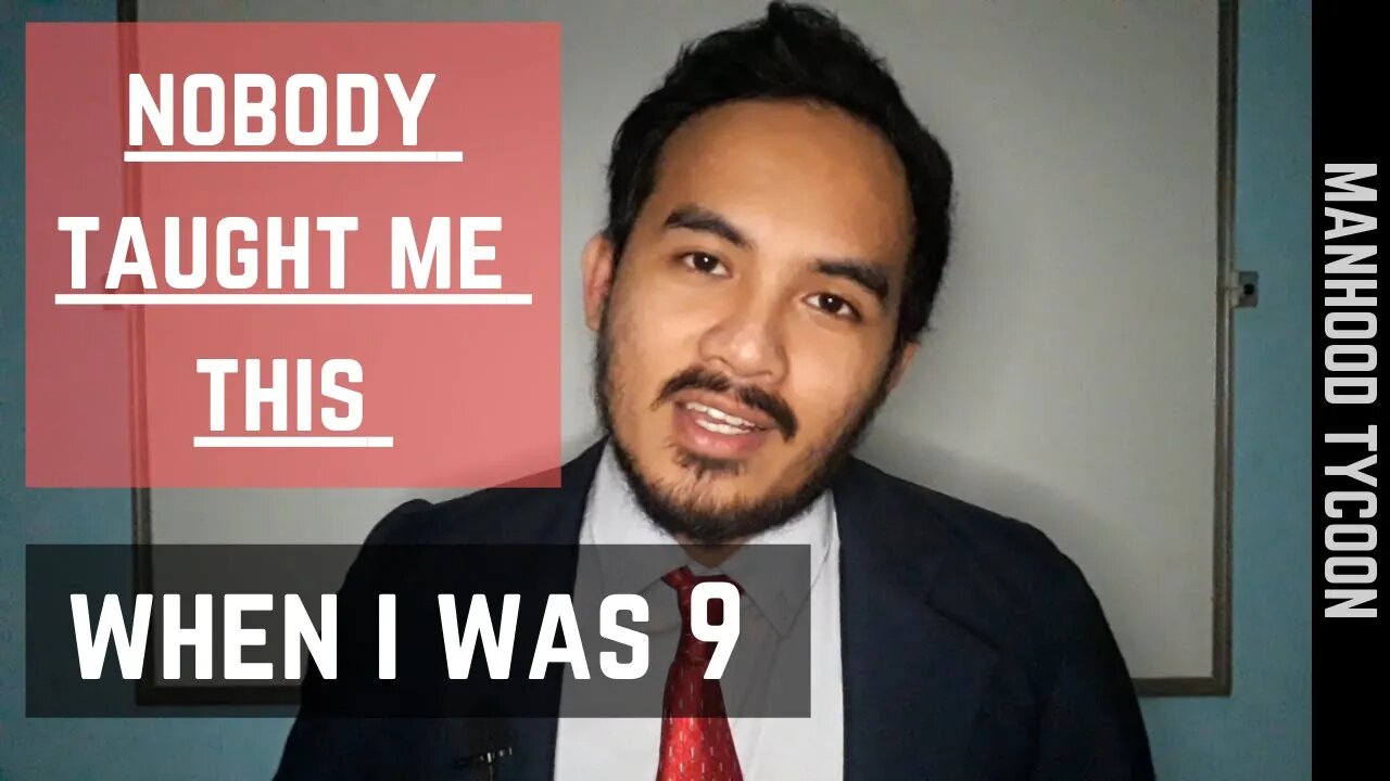 Nobody taught me this when I was young | A message for young Filipinos