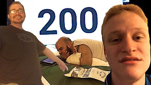 That moment when I hit 200 subscribers...and then didn't...oh and golf!