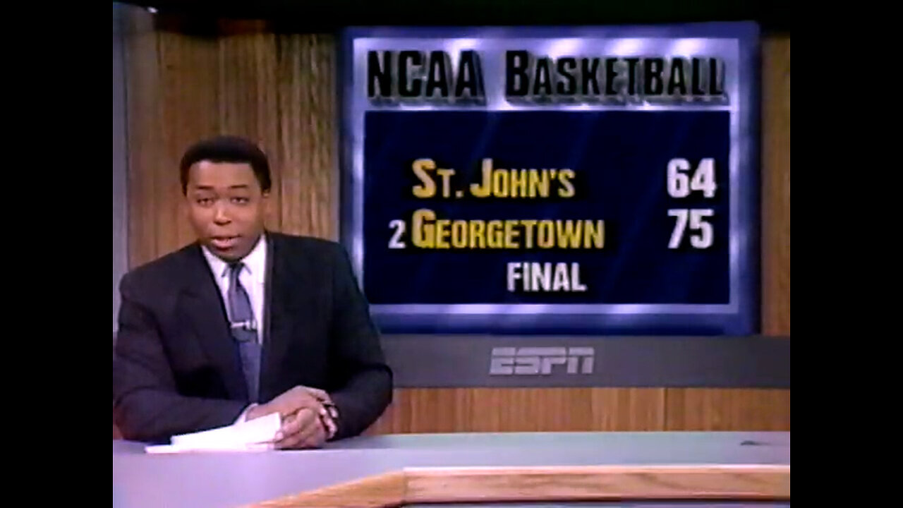 January 23, 1989 - John Saunders College Basketball Halftime Report