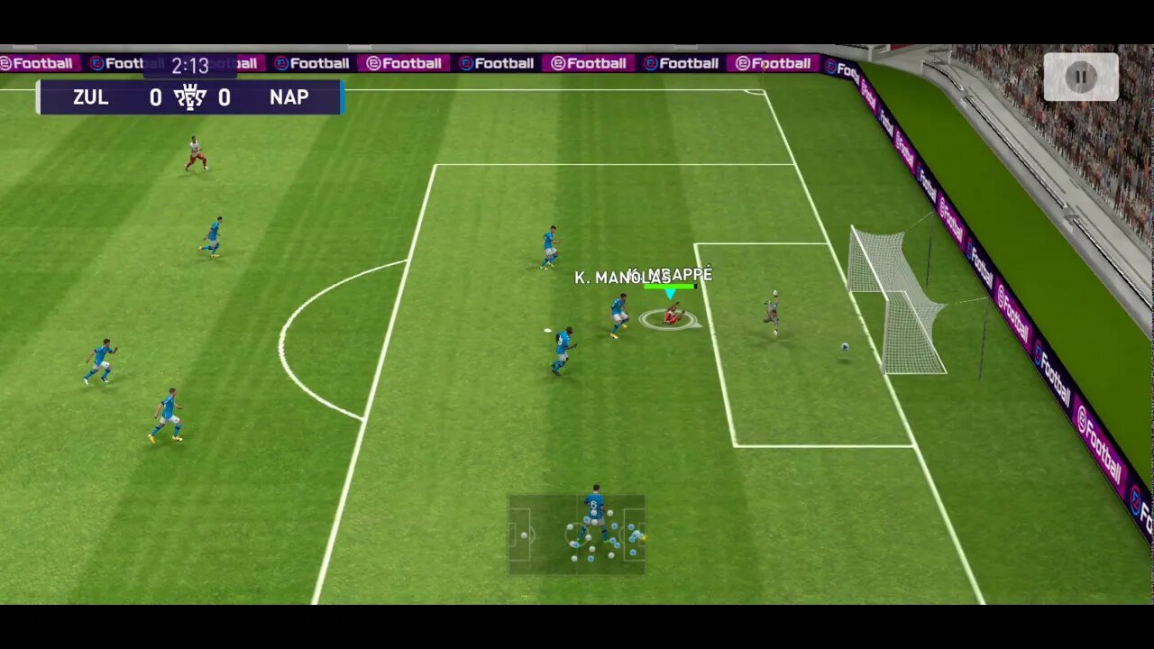 PES 2021: ZULTE-WAREGEM vs NAPOLI | Entretenimiento Digital 3.0