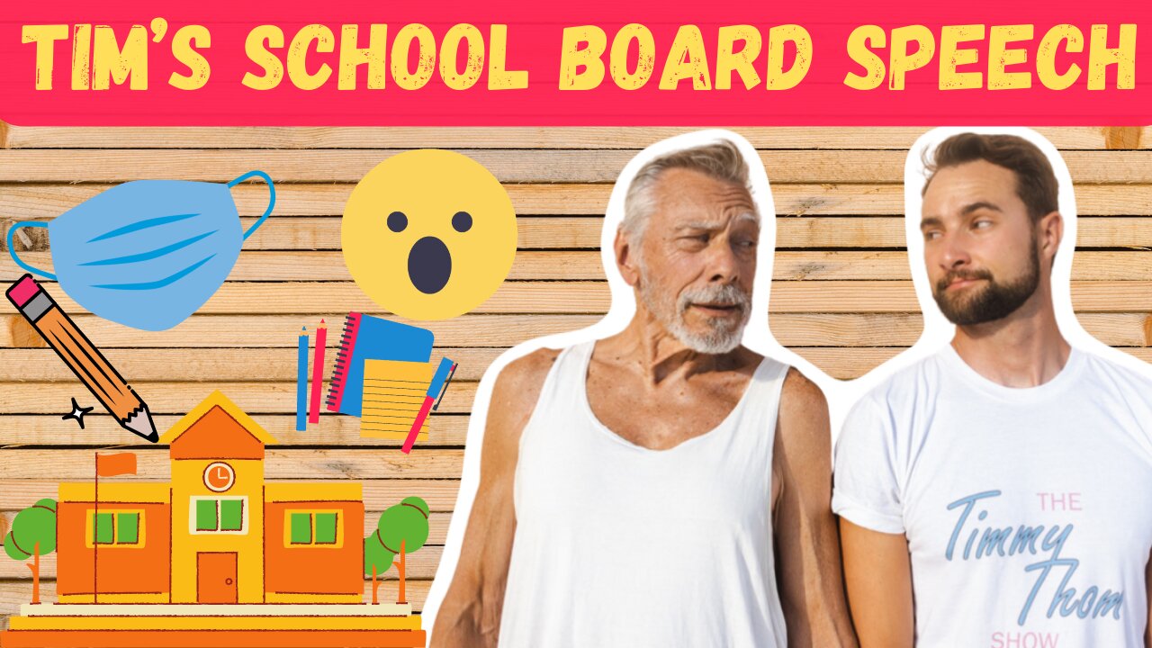 What's so Important about Local Government?🤔 Tim's School Board Speech👀