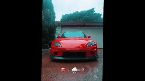 Honda S2000 plus rain equals Therapy 💆‍♂️