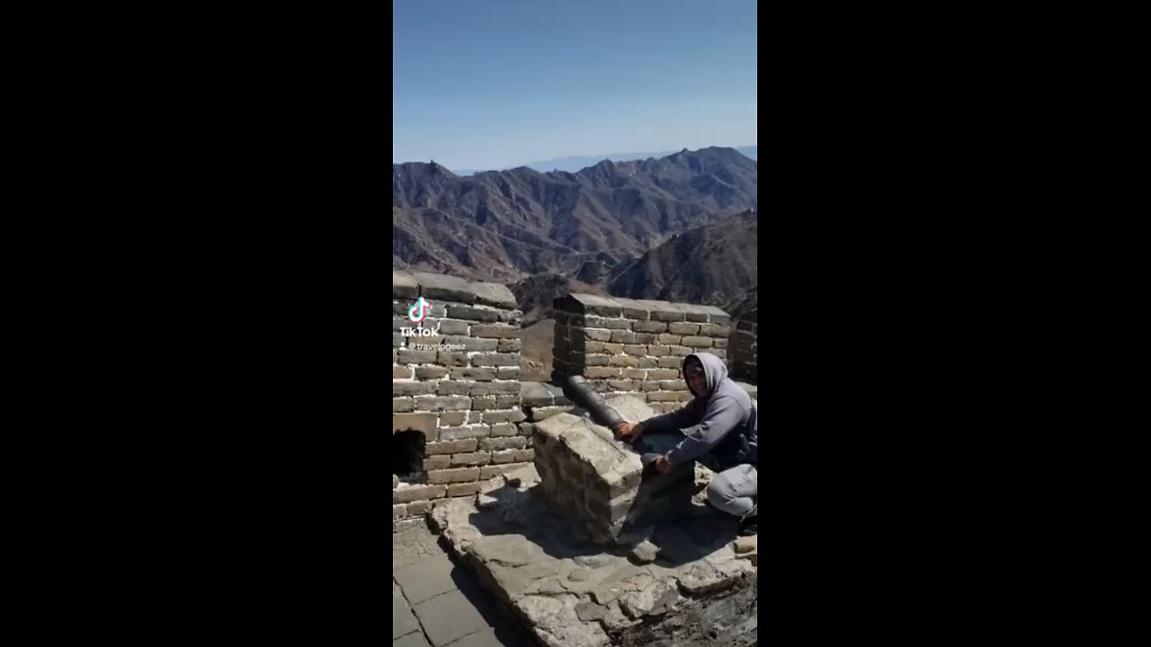 Did you know the great wall of China…