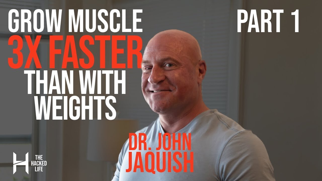 Weightlifting Is A Waste of Time, Grow Muscle 3x Faster Than Weights (Part 1 of 2) - Dr John Jaquish