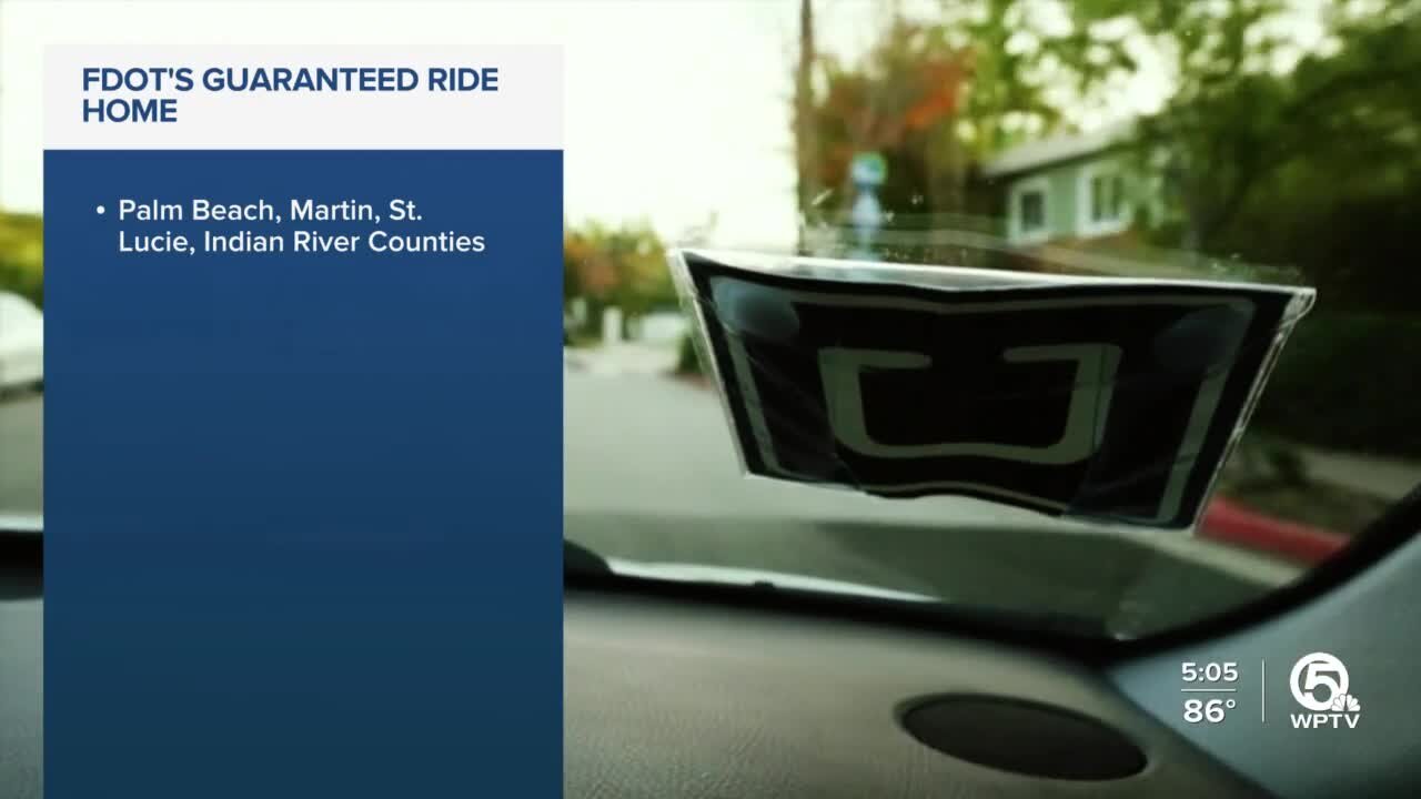 FDOT program offers emergency free rides to work for commuters without a car