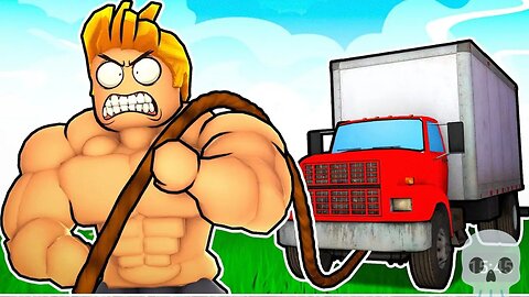 Spending $100,000 in Roblox Strongest Man Simulator