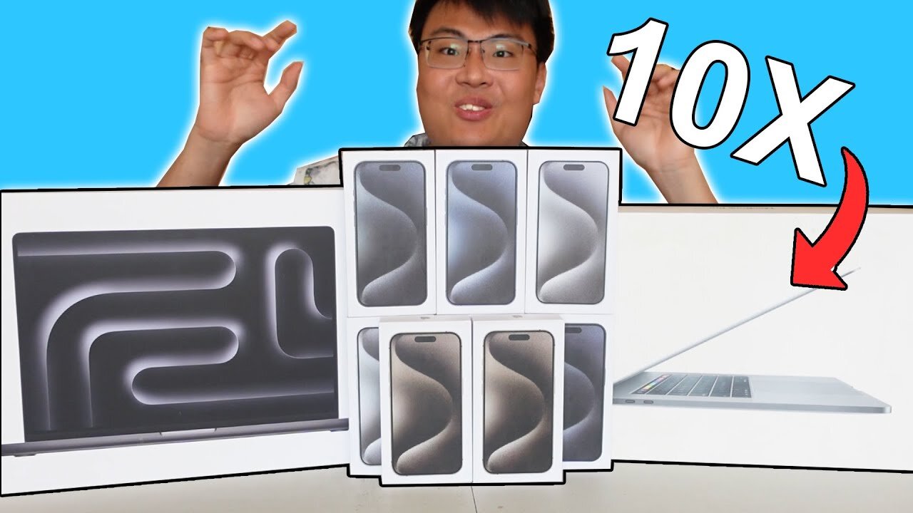 MacBook M3 MAX, iPhone 15 Pro GIVEAWAY! | Watch The Whole Video! [OPEN] [WORLDWIDE]