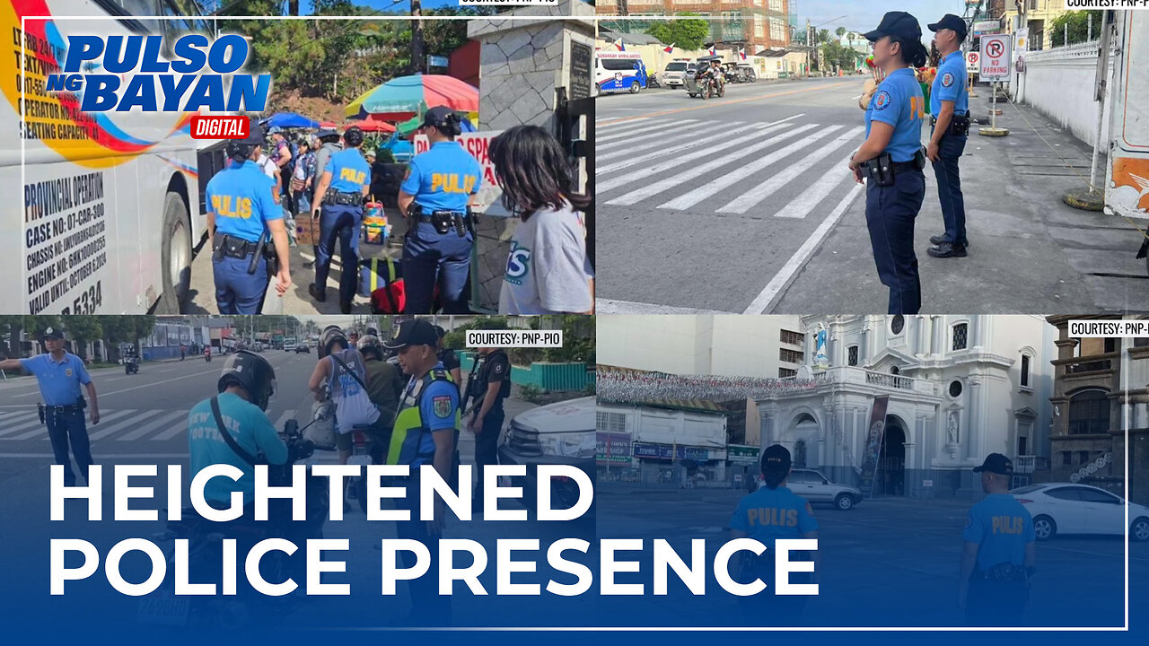 Heightened police presence, ipinatupad ng PNP sa buong bansa