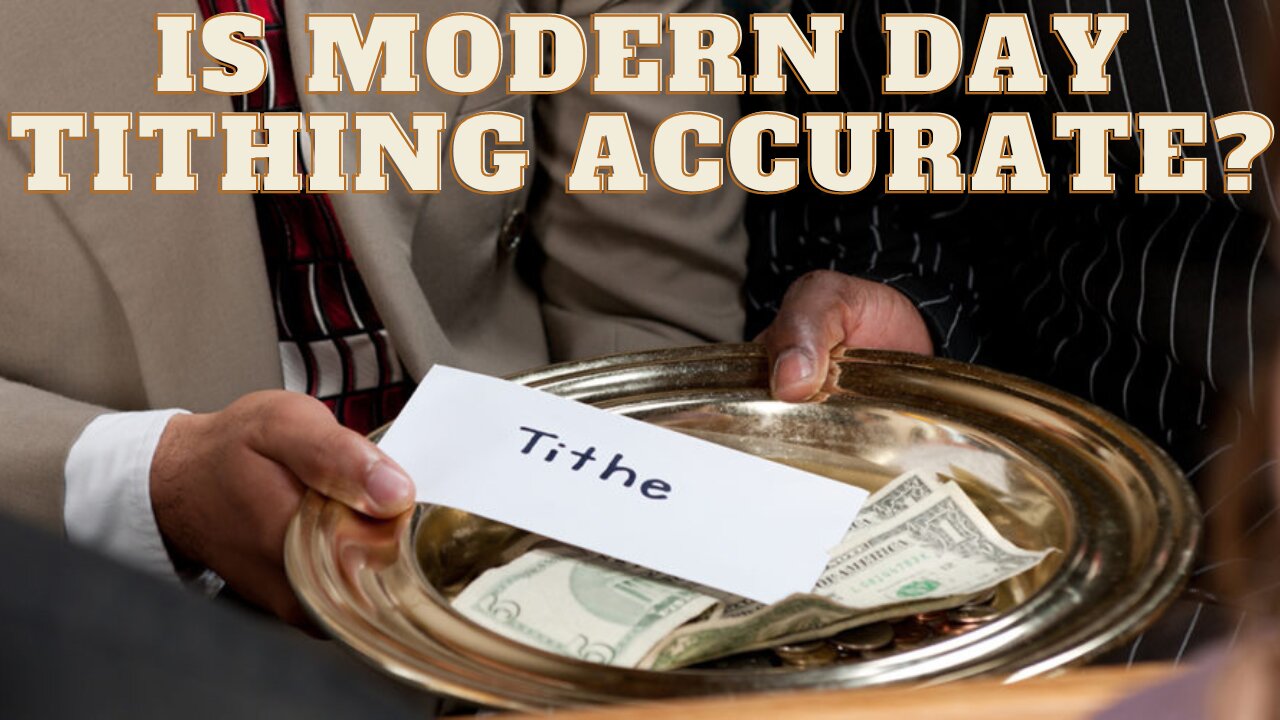 THE BIBLE UNLOCKED: The Tithing Deception