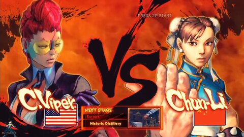Street Fighter 4 Mod Play As C.Viper On Ps3