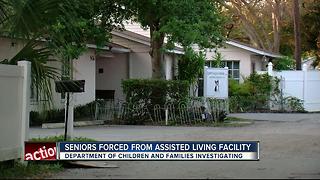 Seniors forced from assisted living facility