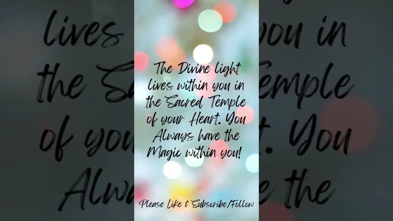 You Have the Magic