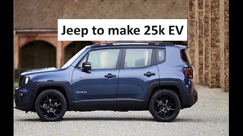 Jeep planning on launching 25k EV