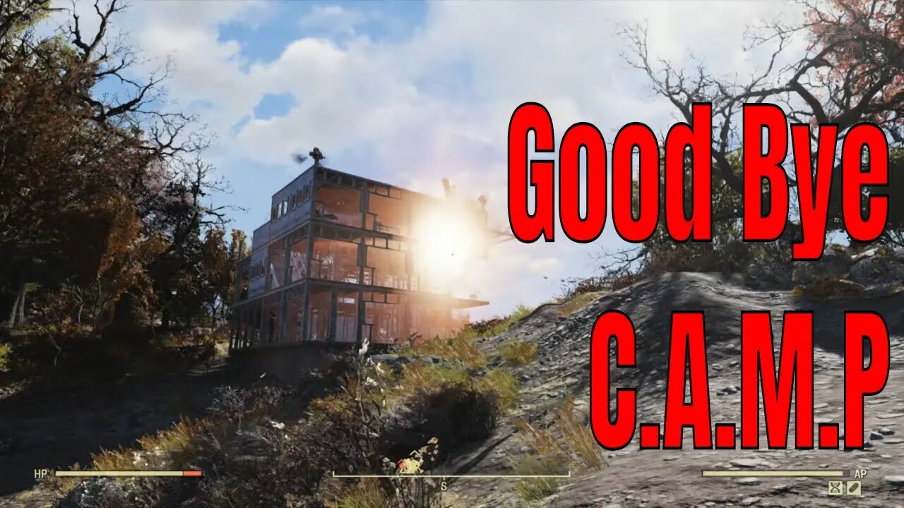 Building A New Fallout 76 Camp And Letting My Friends Destroy The Old One