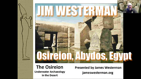 Jim Westerman talk - Osireion, Abydos, Egypt - 6th December 2022