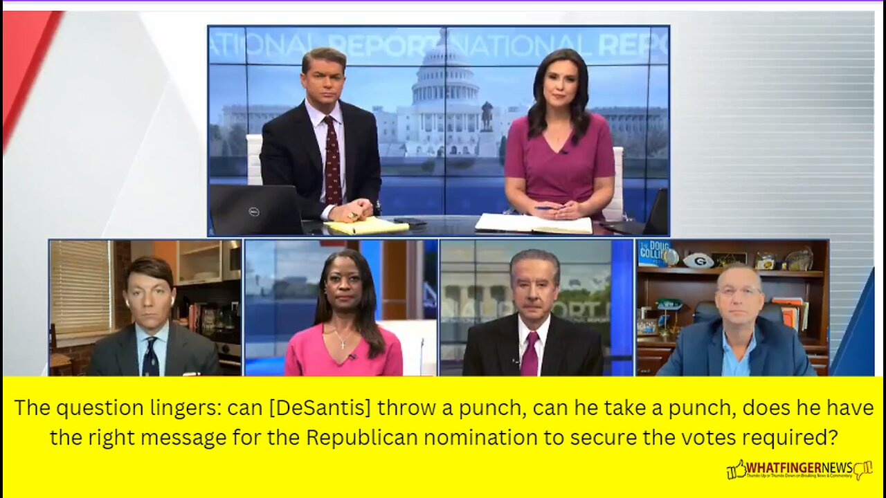 The question lingers: can [DeSantis] throw a punch, can he take a punch